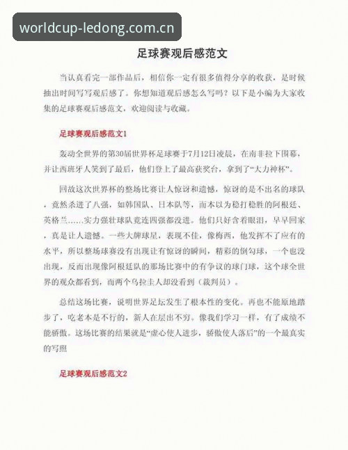 资深用户深度解读：世界杯观赛签证危机下的赛事体验心得